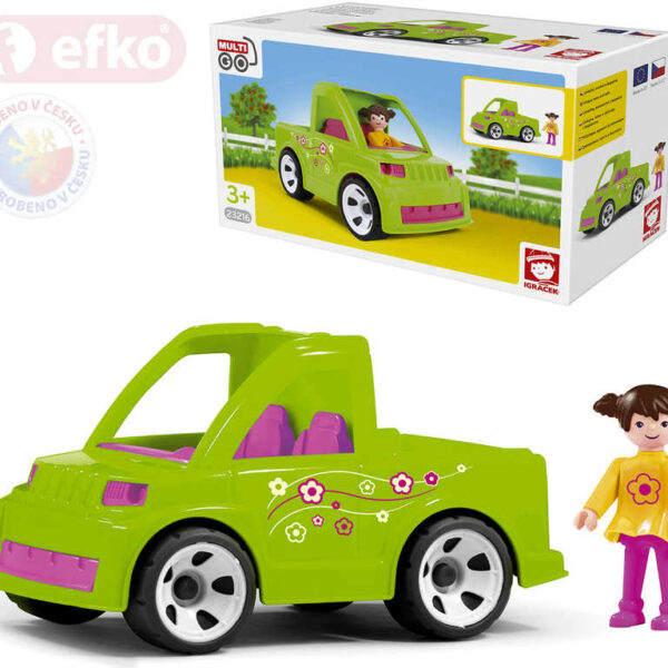 EFKO Toy MultiGO Set Auto mit Gärtner im Kasten BUILDING BOX EFKO Toy MultiGO Set Auto mit Gärtner im Kasten BUILDING BOX