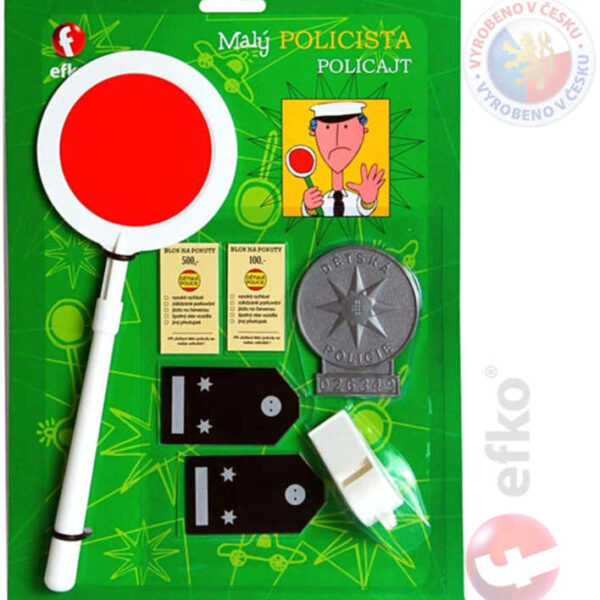 EFKO LITTLE COP auf einer Karte EFKO LITTLE COP auf einer Karte