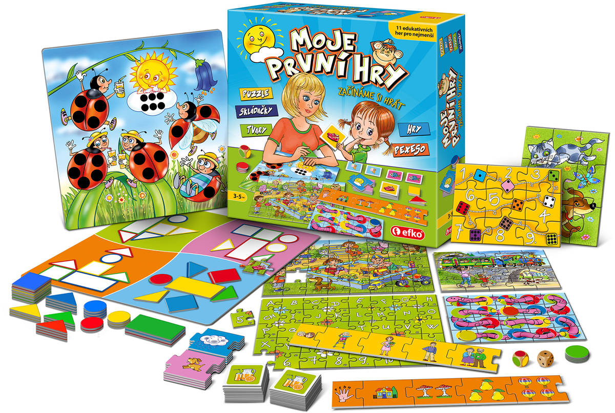 efko-moje-prvni-hry-soubor-her-pro-nejmensi-deti-spolecenske-hry EFKO Meine ersten Spiele Spielset für die Kleinsten SOZIALE SPIELE EFKO Meine ersten Spiele Spielset für die Kleinsten SOZIALE SPIELE