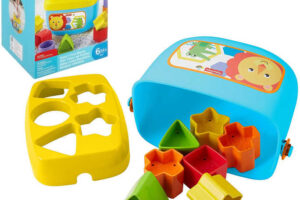 FISHER PRICE Baby mein erstes Puzzleset Eimer + 10 Würfel Kunststoff für Baby FISHER PRICE Baby mein erstes Puzzleset Eimer + 10 Würfel Kunststoff für Baby