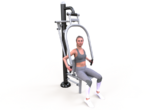Fitnessgerät Brusttrainingsgerät - Kreuzheben - F18 – Bild 2