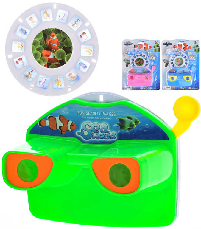 fotak-s-promitanim-zviratka-morsky-svet-set-se-2-stereo-kotoucky-plast-3-barvy Kamera mit Projektion Tiere Meereswelt Set mit 2 Stereorollen Kunststoff 3 Farben Kamera mit Projektion Tiere Meereswelt Set mit 2 Stereorollen Kunststoff 3 Farben