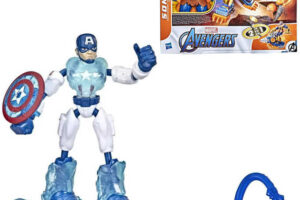 HASBRO Action-Figur Mission Bend and Flex 15cm 2in1 Set mit Zubehör 2 Typen Plastik HASBRO Action-Figur Mission Bend and Flex 15cm 2in1 Set mit Zubehör 2 Typen Plastik