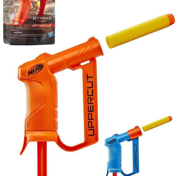 HASBRO NERF Alpha Strike Uppercut Set Blaster mit Patrone 2 Farben Kunststoff HASBRO NERF Alpha Strike Uppercut Set Blaster mit Patrone 2 Farben Kunststoff