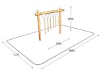 Spielset Xylophon aus Akazie – Bild 2
