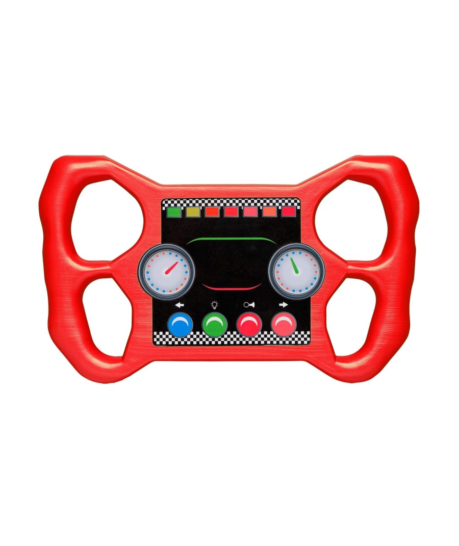 herni-zavodni-volant-cerveny Spiel-Rennlenkrad Rot Spiel-Rennlenkrad Rot