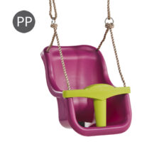 Monkey's Home Baby Luxe Kunststoffschaukel DARK PINK .