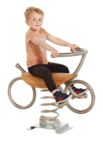 Federschaukel - Fahrrad – Bild 3