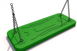 Schaukelsitz - LUX grün Schaukelsitz - LUX grün