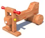 Spielende Bank - Monkeys Motorrad Klein Natur Spielende Bank - Monkeys Motorrad Klein Natur