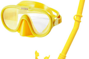 INTEX Adventurer Tauchset Schwimmbrille + Schnorchel gelb 55642 INTEX Adventurer Tauchset Schwimmbrille + Schnorchel gelb 55642