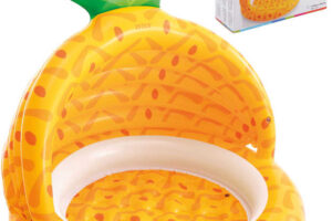 INTEX Aufblasbares Babybecken mit Überdachung Ananas 102x94cm 58414 INTEX Aufblasbares Babybecken mit Überdachung Ananas 102x94cm 58414