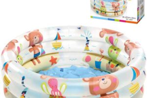INTEX Baby Pool aufblasbar Kreis 61x22cm 2 Typen 57106 INTEX Baby Pool aufblasbar Kreis 61x22cm 2 Typen 57106