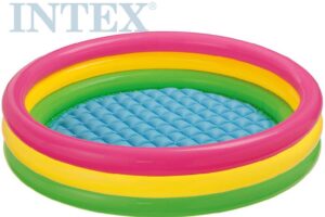 INTEX Kinderpool Sunset Glow Kreis 114x25cm aufblasbar 57412 INTEX Kinderpool Sunset Glow Kreis 114x25cm aufblasbar 57412