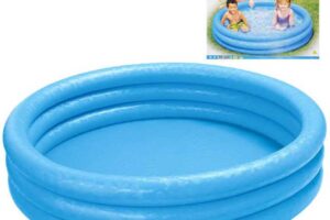INTEX Rundpool Crystal 147x33cm aufblasbar blau 3 Kammern 58426 INTEX Rundpool Crystal 147x33cm aufblasbar blau 3 Kammern 58426
