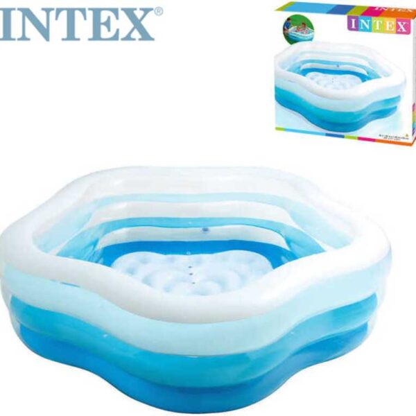 INTEX Aufblasbarer Pool Fünfeck 185x180cm 56495 INTEX Aufblasbarer Pool Fünfeck 185x180cm 56495