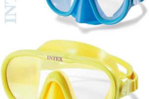 INTEX Goggles Tauchmaske 2 Farben Sea Scan 55916 INTEX Goggles Tauchmaske 2 Farben Sea Scan 55916