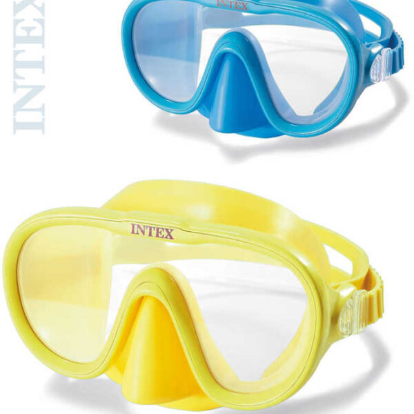 INTEX Goggles Tauchmaske 2 Farben Sea Scan 55916 INTEX Goggles Tauchmaske 2 Farben Sea Scan 55916
