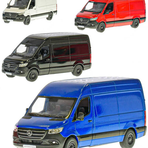 KINSMART Auto-Modell Mercedes-Benz Sprinter Metall PB 13cm 4 Farben KINSMART Auto-Modell Mercedes-Benz Sprinter Metall PB 13cm 4 Farben
