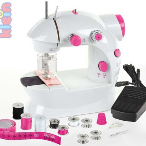 KLEIN Nähmaschine Kinder Funktionsset mit Nadelspulen und Zubehör KLEIN Nähmaschine Kinder Funktionsset mit Nadelspulen und Zubehör