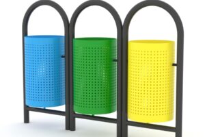 Behälter für sortierten Abfall Behälter für sortierten Abfall