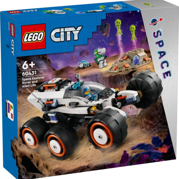 LEGO CITY Erkundungsraumfahrzeug und außerirdisches Leben 60431 BAUEN LEGO CITY Erkundungsraumfahrzeug und außerirdisches Leben 60431 BAUEN
