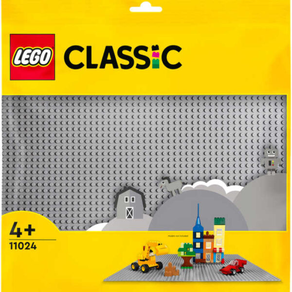 LEGO CLASSIC Graue Matte für Baukästen 38x38cm 11024 LEGO CLASSIC Graue Matte für Baukästen 38x38cm 11024