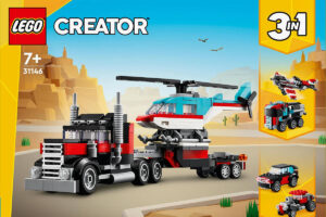 LEGO CREATOR Pritschenwagen und Hubschrauber 3in1 31146 BAUKARTON LEGO CREATOR Pritschenwagen und Hubschrauber 3in1 31146 BAUKARTON