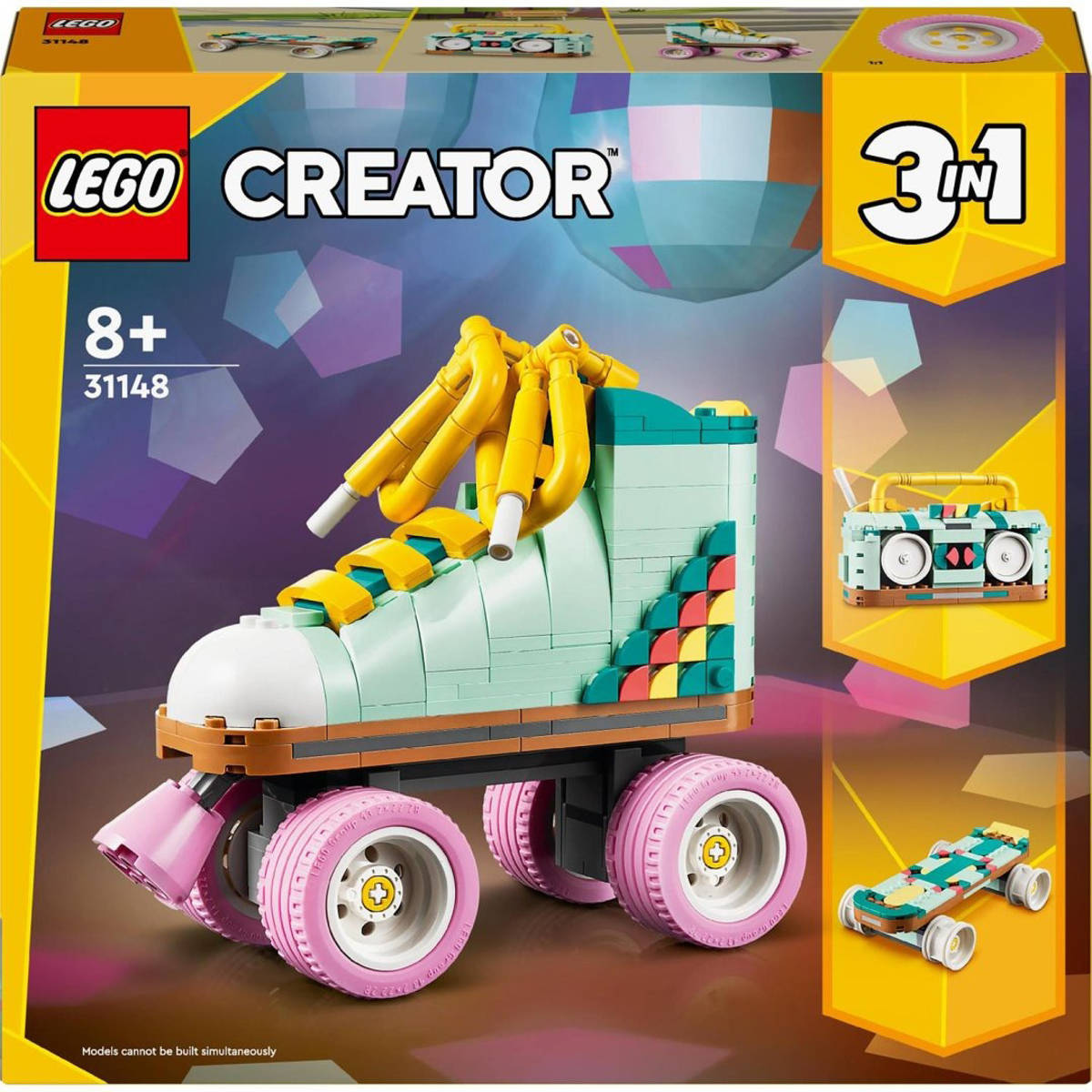 lego-creator-retro-koleckove-brusle-3v1-31148-stavebnice LEGO CREATOR Retro-Rollschuhe 3in1 31148 BUILDING LEGO CREATOR Retro-Rollschuhe 3in1 31148 BUILDING