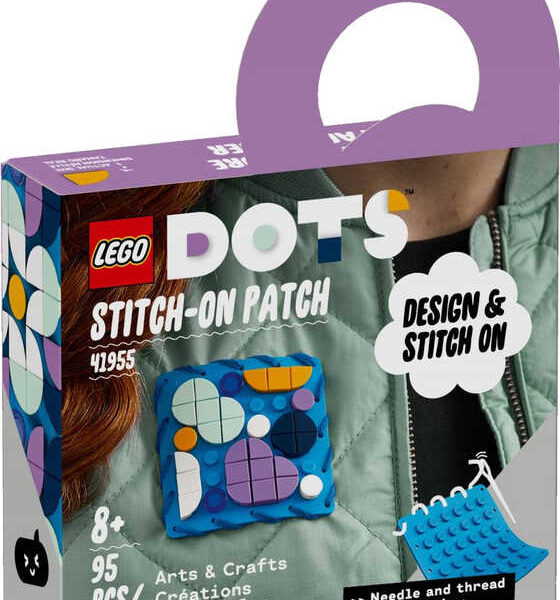 LEGO DOTS Deko-Aufnäher 41955 BAUSTEINE LEGO DOTS Deko-Aufnäher 41955 BAUSTEINE