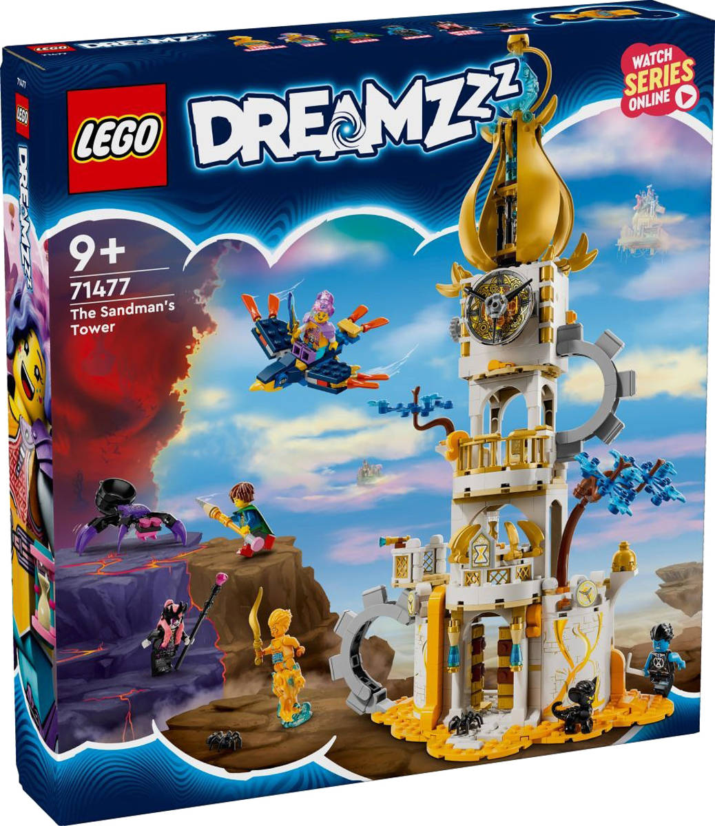 lego-dreamzzz-sandmanova-vez-71477-stavebnice LEGO DREAMZZZ Sandmännchen-Turm 71477 BAUKARTON LEGO DREAMZZZ Sandmännchen-Turm 71477 BAUKARTON