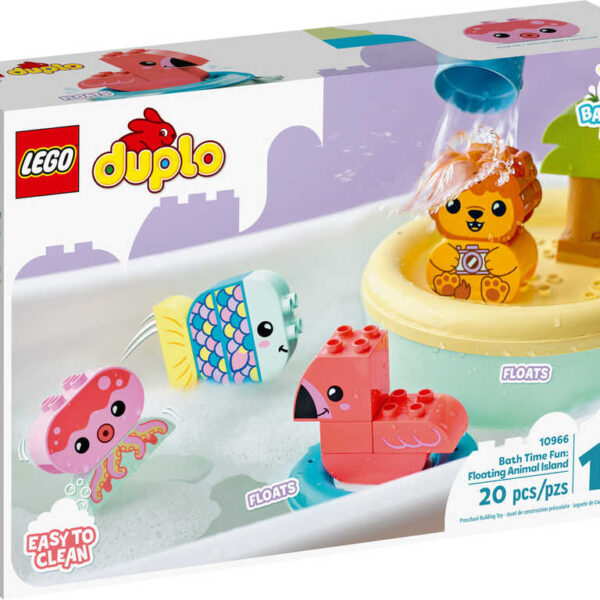 LEGO DUPLO Spaß in der Badewanne: Schwimmende Insel mit Tieren 10966 BAUKARTON LEGO DUPLO Spaß in der Badewanne: Schwimmende Insel mit Tieren 10966 BAUKARTON