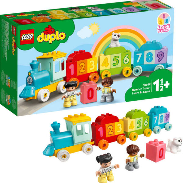 LEGO DUPLO Zug mit Zahlen - Zählen lernen 10954 BAUPLATTE LEGO DUPLO Zug mit Zahlen - Zählen lernen 10954 BAUPLATTE