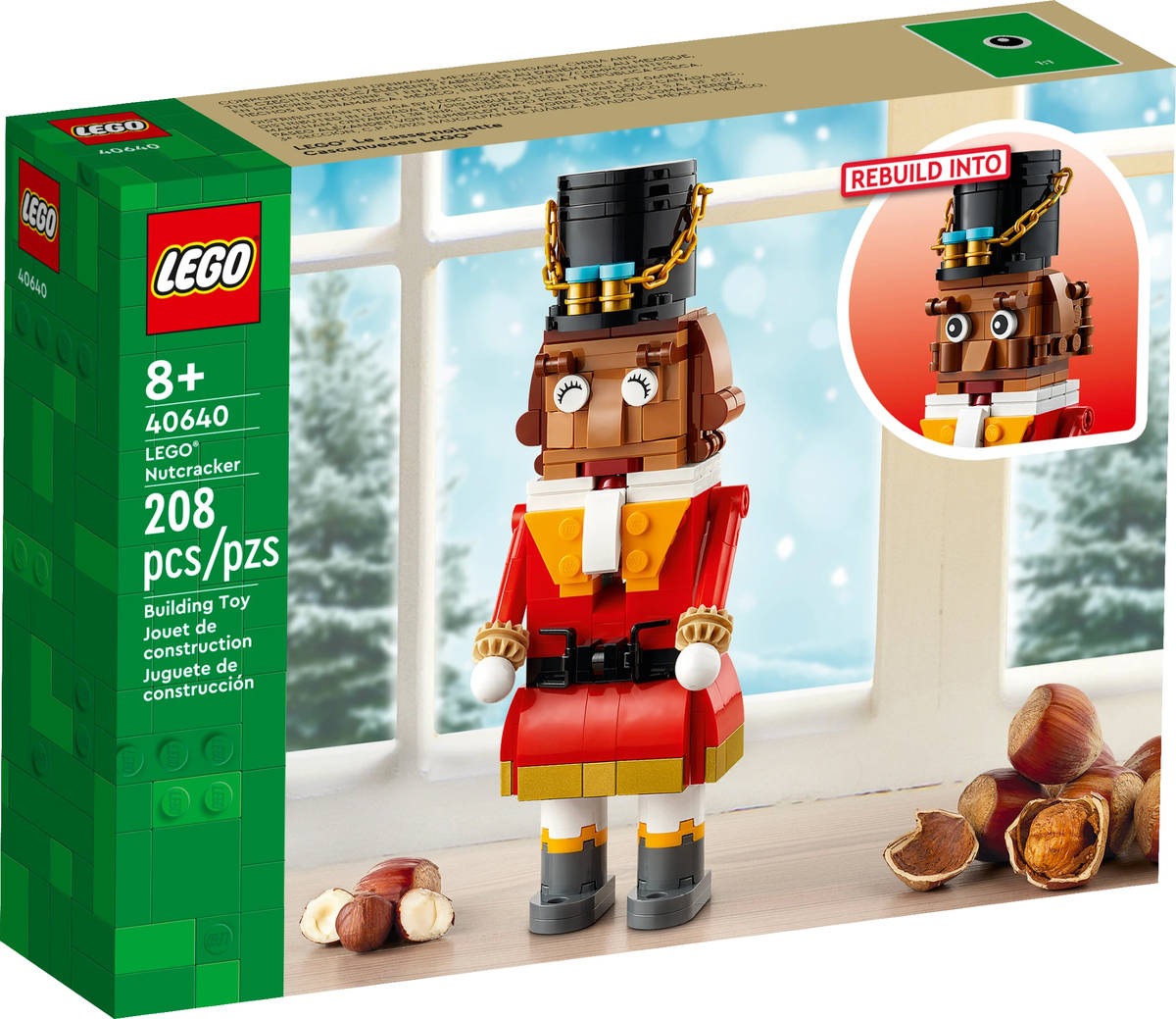 lego-louskacek-2v1-40640-stavebnice LEGO Nussknacker 2in1 40640 BAUSTELLE LEGO Nussknacker 2in1 40640 BAUSTELLE