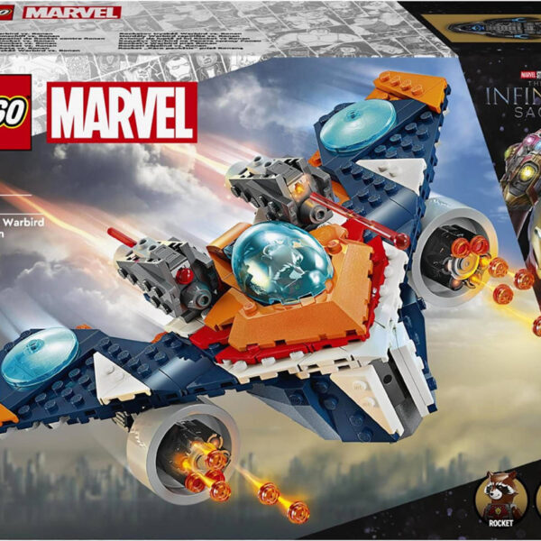 LEGO MARVEL Rocket Jet Warbird vs. Ronan 76278 BUILDING LEGO MARVEL Rocket Jet Warbird vs. Ronan 76278 BUILDING