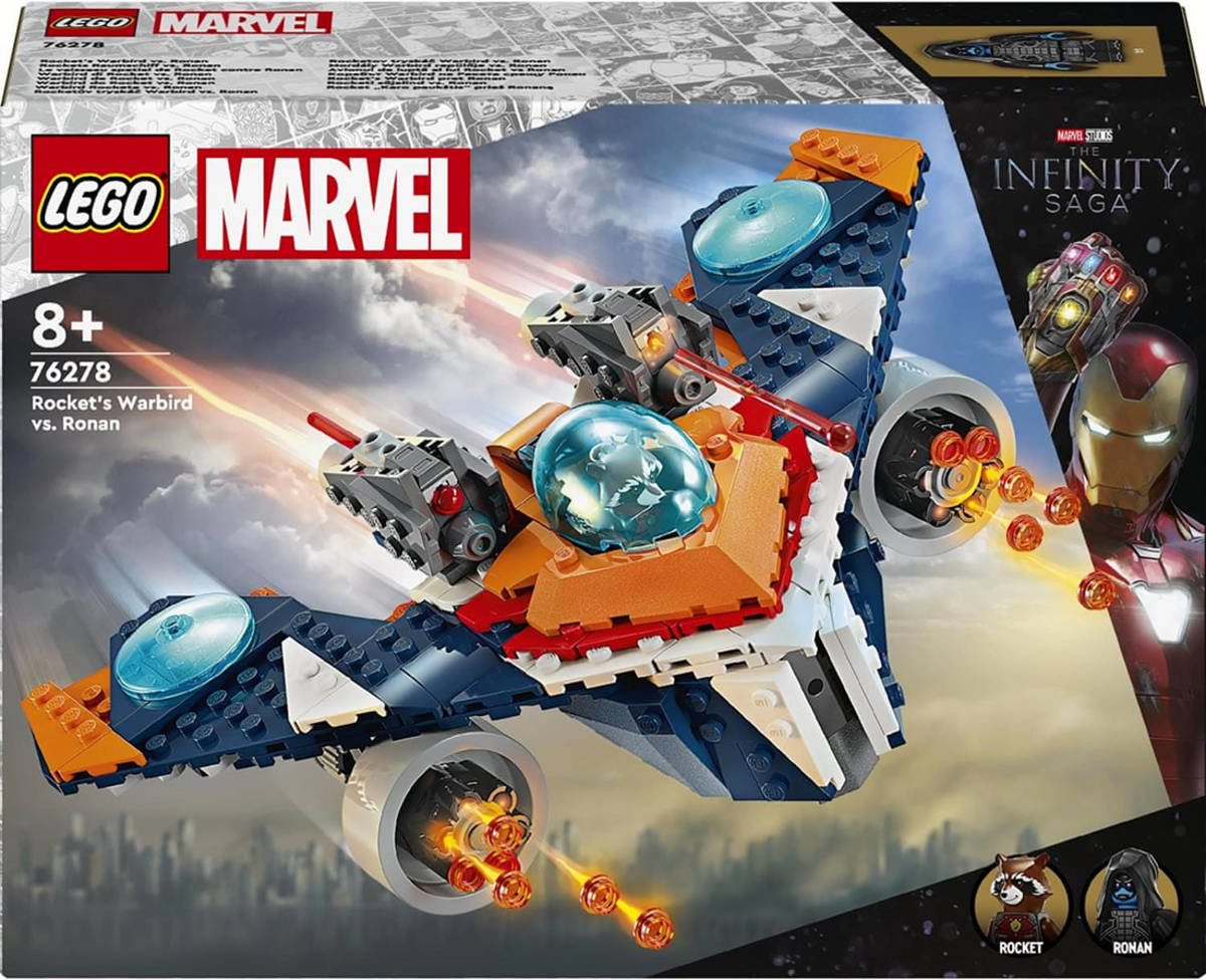 lego-marvel-rocketuv-tryskac-warbird-vs-ronan-76278-stavebnice LEGO MARVEL Rocket Jet Warbird vs. Ronan 76278 BUILDING LEGO MARVEL Rocket Jet Warbird vs. Ronan 76278 BUILDING
