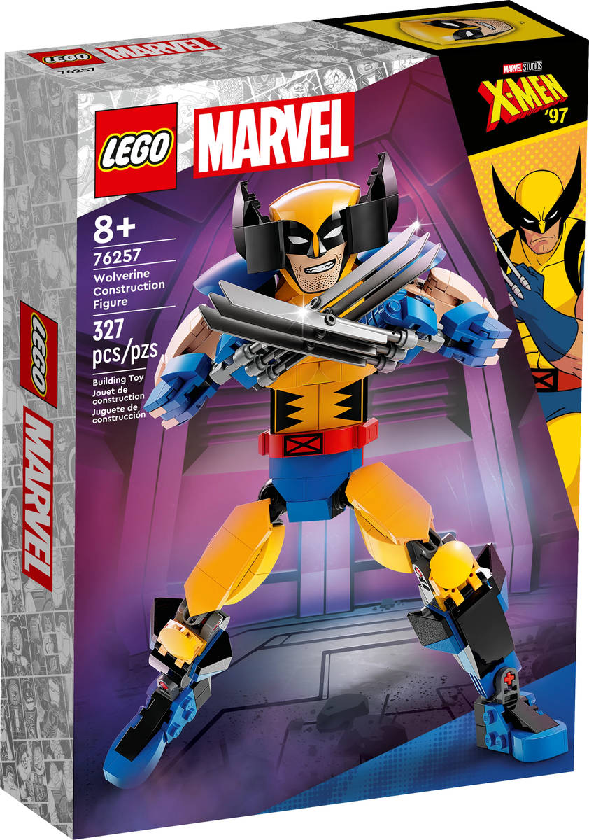 lego-marvel-wolverine-figurka-46257-stavebnice LEGO MARVEL Wolverine Figur 46257 BUILDING BOARD LEGO MARVEL Wolverine Figur 46257 BUILDING BOARD