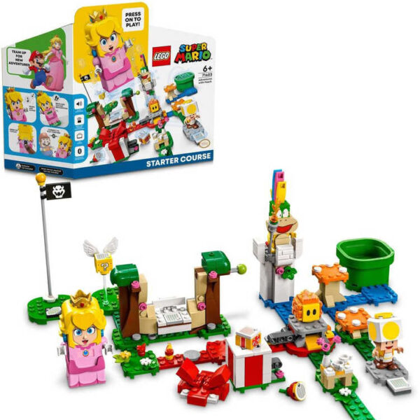 LEGO SUPER MARIO Abenteuer mit Pfirsich Starterset 71403 STABEBOOK LEGO SUPER MARIO Abenteuer mit Pfirsich Starterset 71403 STABEBOOK