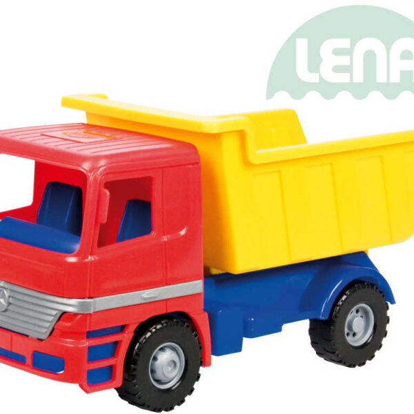 LENA Car functional Mercedes Actros Kunststoffkipper 23cm LENA Car functional Mercedes Actros Kunststoffkipper 23cm