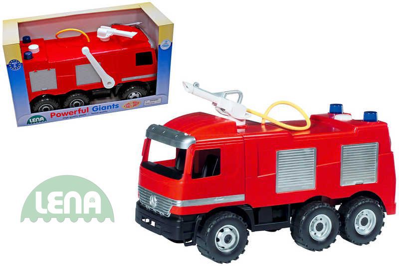 lena-auto-mercedes-hasic-70-cm-2028-pozarni-auto-strika-vodu LENA Auto Mercedes Feuerwehrmann 70 cm 2028 (Feuerwehrauto