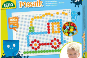 LENA Mosaik farbigen Hut glatt 1cm 100pcs in Box LENA Mosaik farbigen Hut glatt 1cm 100pcs in Box