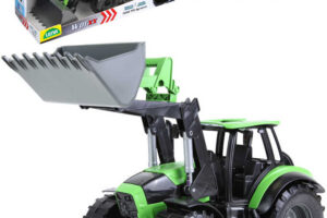 LENA Traktor funktionsfähig mit Schaufel 45cm Worxx 1:15 DeutzFahr Agrotron 7250 Kunststoff LENA Traktor funktionsfähig mit Schaufel 45cm Worxx 1:15 DeutzFahr Agrotron 7250 Kunststoff