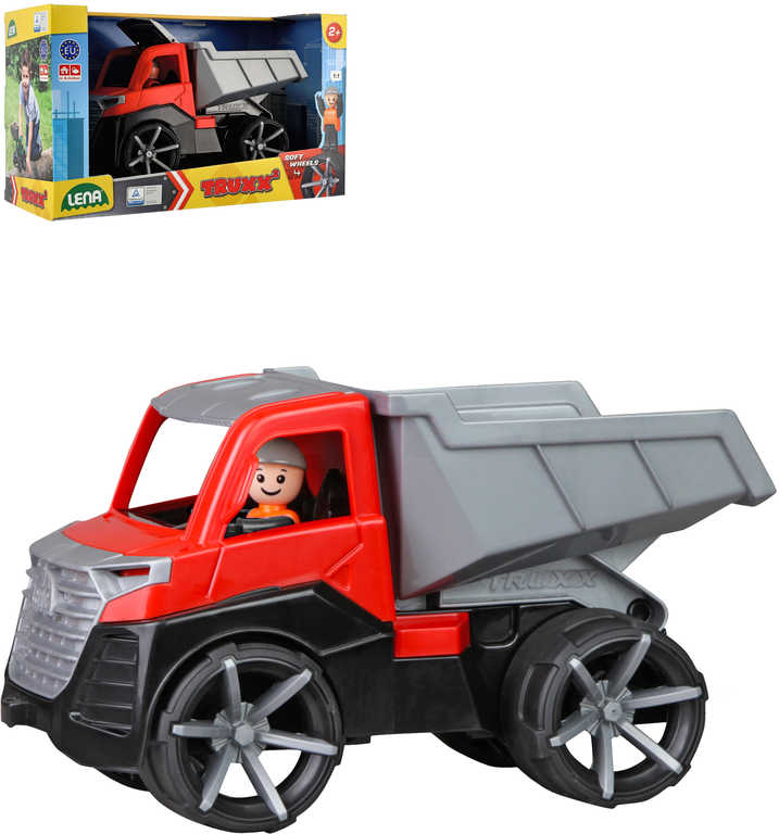 lena-truxx-2-auto-nakladni-sklapecka-funkcni-set-s-figurkou-plast-v-krabici LENA TRUXX 2 Auto-Muldenkipper Funktionsset mit Figur aus Kunststoff im Karton LENA TRUXX 2 Auto-Muldenkipper Funktionsset mit Figur aus Kunststoff im Karton