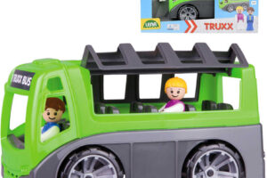 LENA Truxx Baby Spielset Bus 26cm + 2 Plastikfiguren LENA Truxx Baby Spielset Bus 26cm + 2 Plastikfiguren