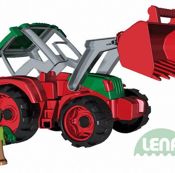 LENA Truxx Traktor 33cm mit Fahrerfigur (Sandlaster) LENA Truxx Traktor 33cm mit Fahrerfigur (Sandlaster)