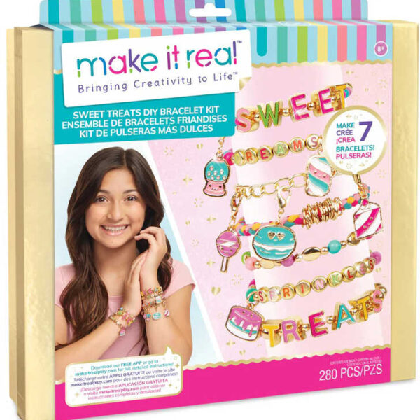 MAKE IT REAL Armbänder Sweet Treats Kreativset für Kinderschmuck MAKE IT REAL Armbänder Sweet Treats Kreativset für Kinderschmuck