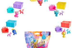 MATTEL BRB Barbie Color Reveal Set Haustier mit Zubehör mit Überraschung MATTEL BRB Barbie Color Reveal Set Haustier mit Zubehör mit Überraschung