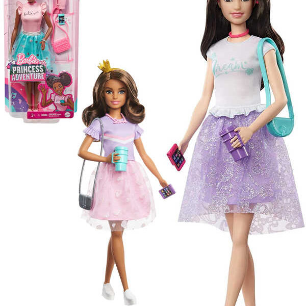 MATTEL BRB Barbie Princess Adventure Set Puppe Prinzessin mit Zubehör MATTEL BRB Barbie Princess Adventure Set Puppe Prinzessin mit Zubehör