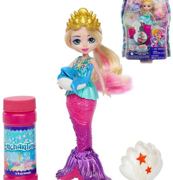 MATTEL Enchantimals Sea Kingdom Bubble Mermaid Bubbler MATTEL Enchantimals Sea Kingdom Bubble Mermaid Bubbler