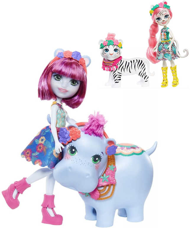mattel-enchantimals-set-panenka-velke-zviratko-2-druhy-plast MATTEL Enchantimals Set Puppe + großes Tier 2 Arten Kunststoff MATTEL Enchantimals Set Puppe + großes Tier 2 Arten Kunststoff